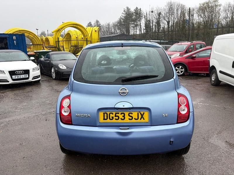 Used Nissan Micra SE 79 HP (58 kW) 2003 Blue Hatchback