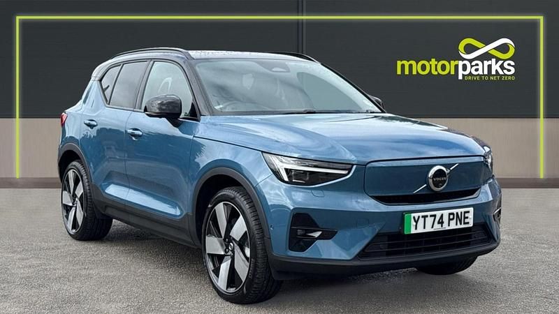Cloud blue Used 2024 Volvo EX40 Ultra SUV | £38,000 - Image 1/4