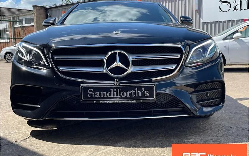 Used Mercedes E400 AMG Line Premium Plus 340 HP (250 kW) 2019 Black Sedan