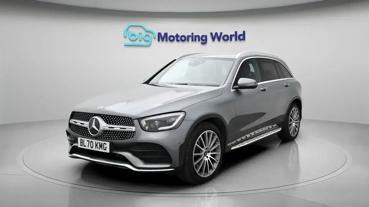 Used Mercedes GLC220 AMG line 194 HP (142 kW) 2021 Grey SUV