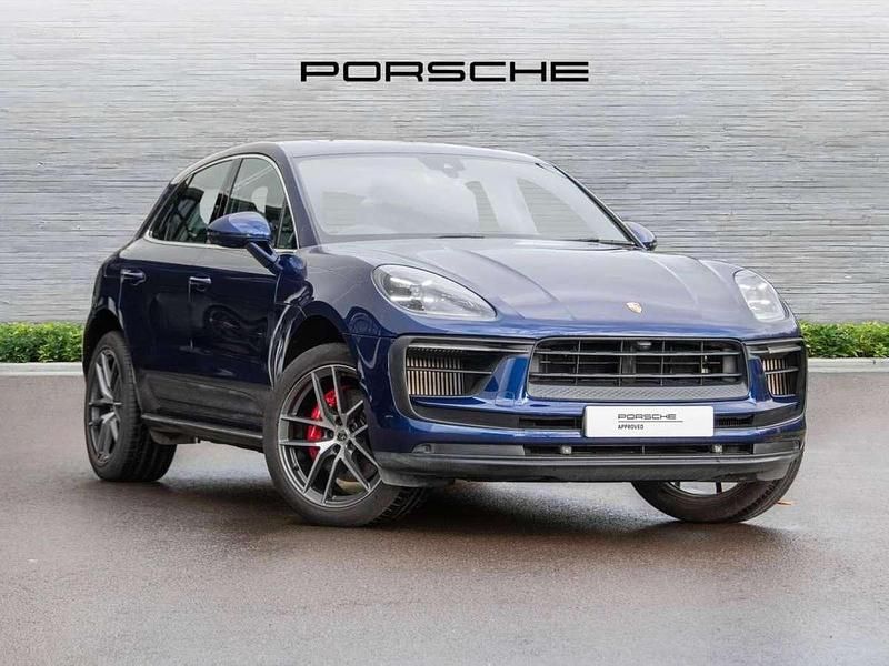 Blue Used 2022 Porsche Macan S SUV | £53,849 (Super price) - Image 1/4