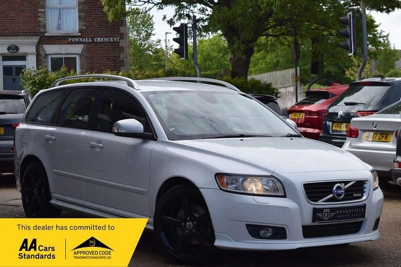 Used Volvo V50 R-Design 2012 White Estate