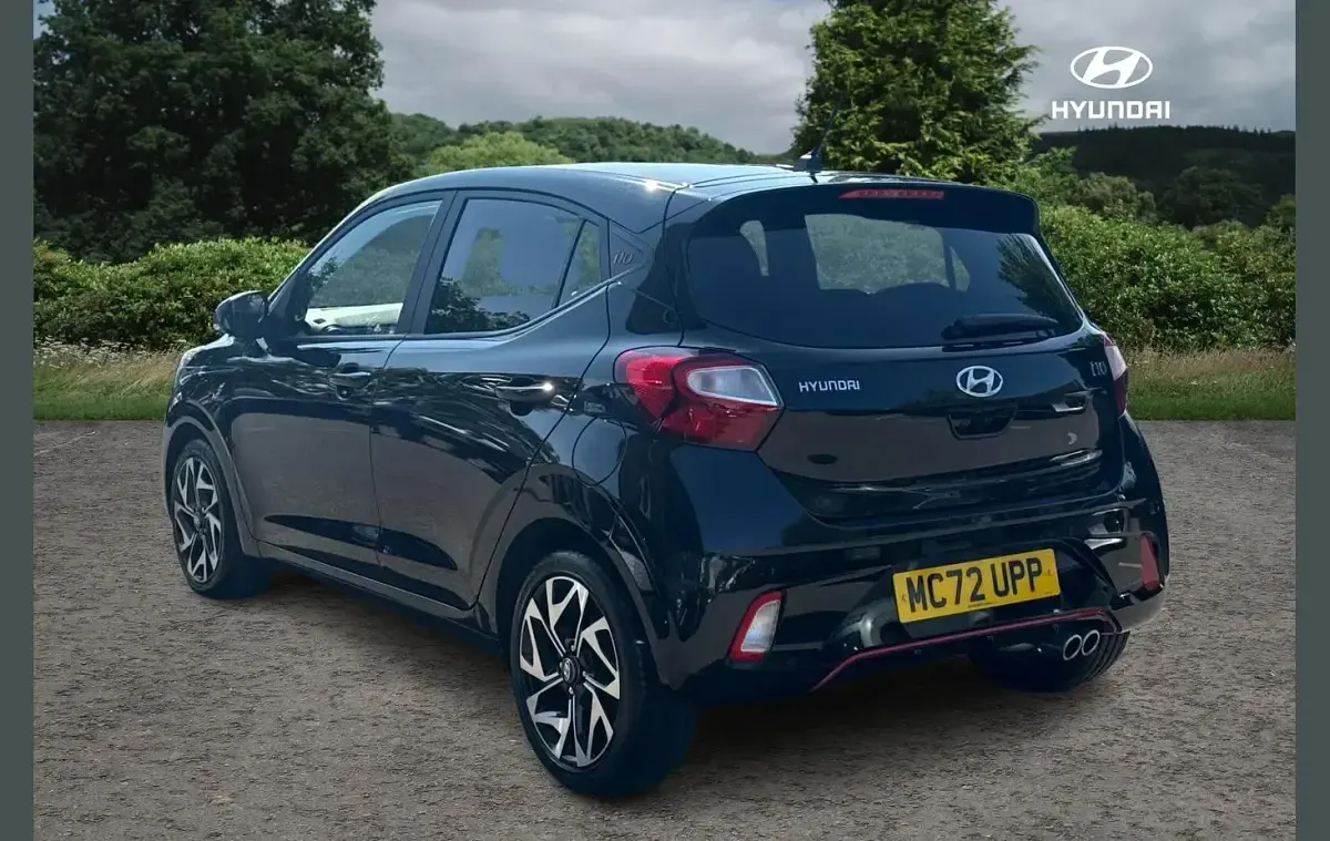 Used Hyundai i10 N Line 99 HP (72 kW) 2023 Black Hatchback