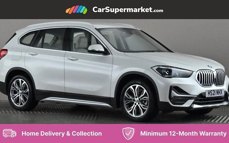 White Used 2021 BMW X1 xLine SUV | £21,197 (Fair price) - Image 1/4