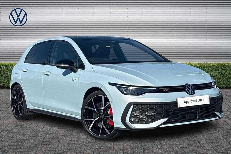 New VW Golf VIII GTI 265 HP (194 kW) 2026 Crystal ice blue Hatchback