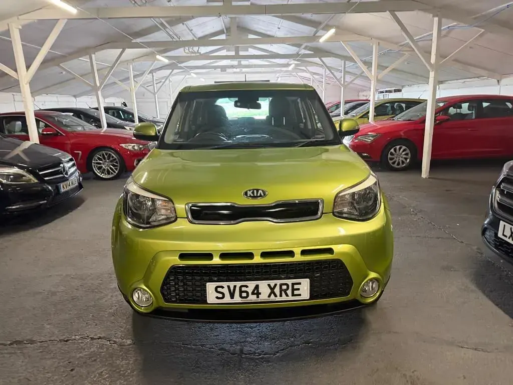 Used Kia Soul Plus 126 HP (92 kW) 2014 Green SUV