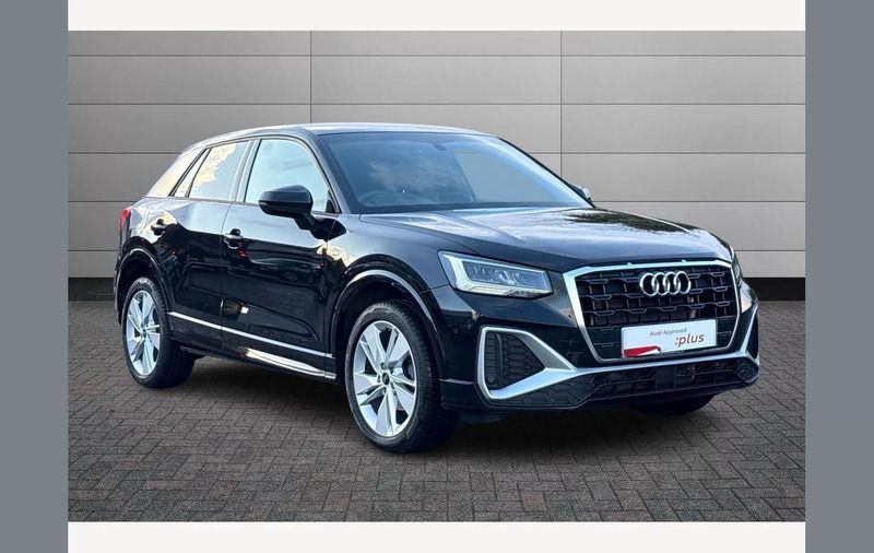 Mythos black Used 2024 Audi Q2 S-Line SUV | £24,970 (Fair price) - Image 1/4