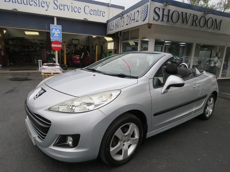 Silver Used 2011 Peugeot 207 CC Sport Cabriolet | £3,289 (Fair price) - Image 1/3