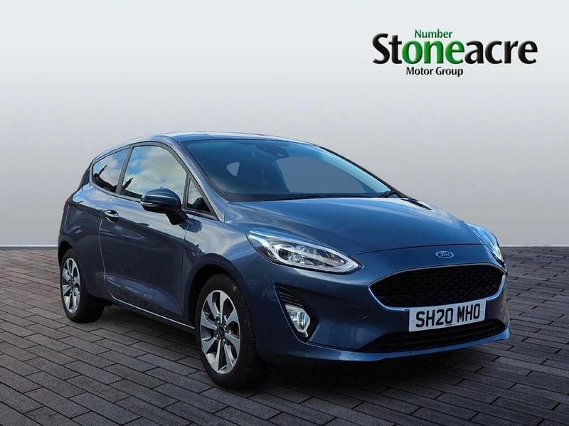 Used Ford Fiesta Trend 95 HP (69 kW) 2020 Blue Hatchback