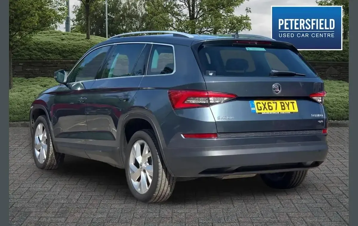 Used Skoda Kodiaq 150 HP (110 kW) 2017 Grey SUV