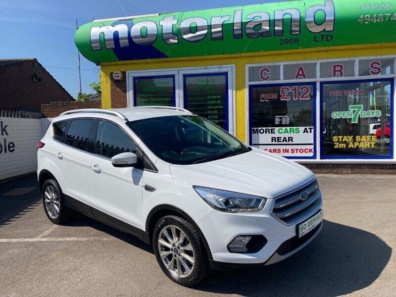 White Used 2019 Ford Kuga Titanium SUV | £12,999 (Fair price) - Image 1/4
