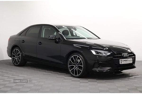 Black Used 2021 Audi A4 Comfort Sedan | £19,995 (Good price) - Image 1/4