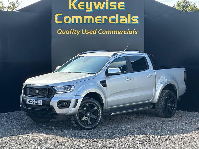 Silver Used 2022 Ford Ranger Wildtrack Pickup | £24,290 (A bit pricey) - Image 1/2