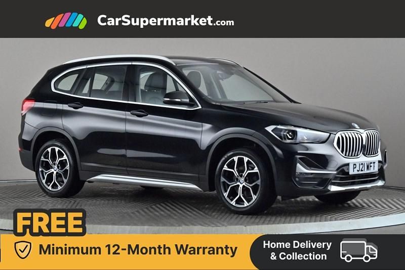 Black Used 2021 BMW X1 xLine SUV | £18,897 (Fair price) - Image 1/4