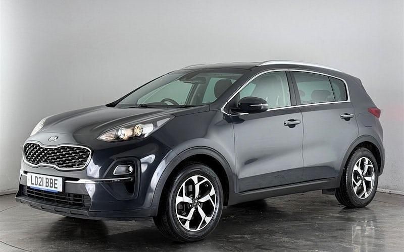 Used Kia Sportage 136 HP (100 kW) 2021 Grey SUV
