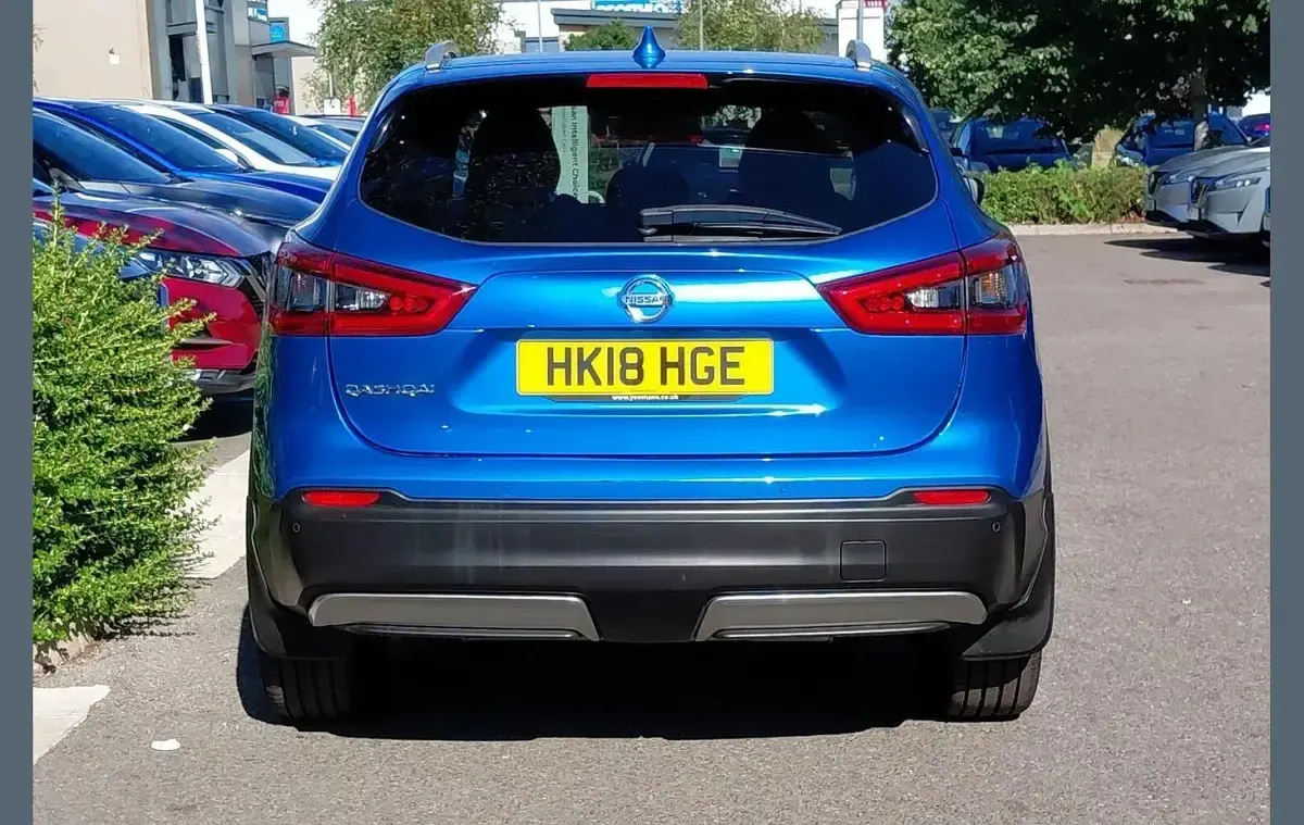 Used Nissan Qashqai N-Connecta 108 HP (79 kW) 2018 Blue SUV