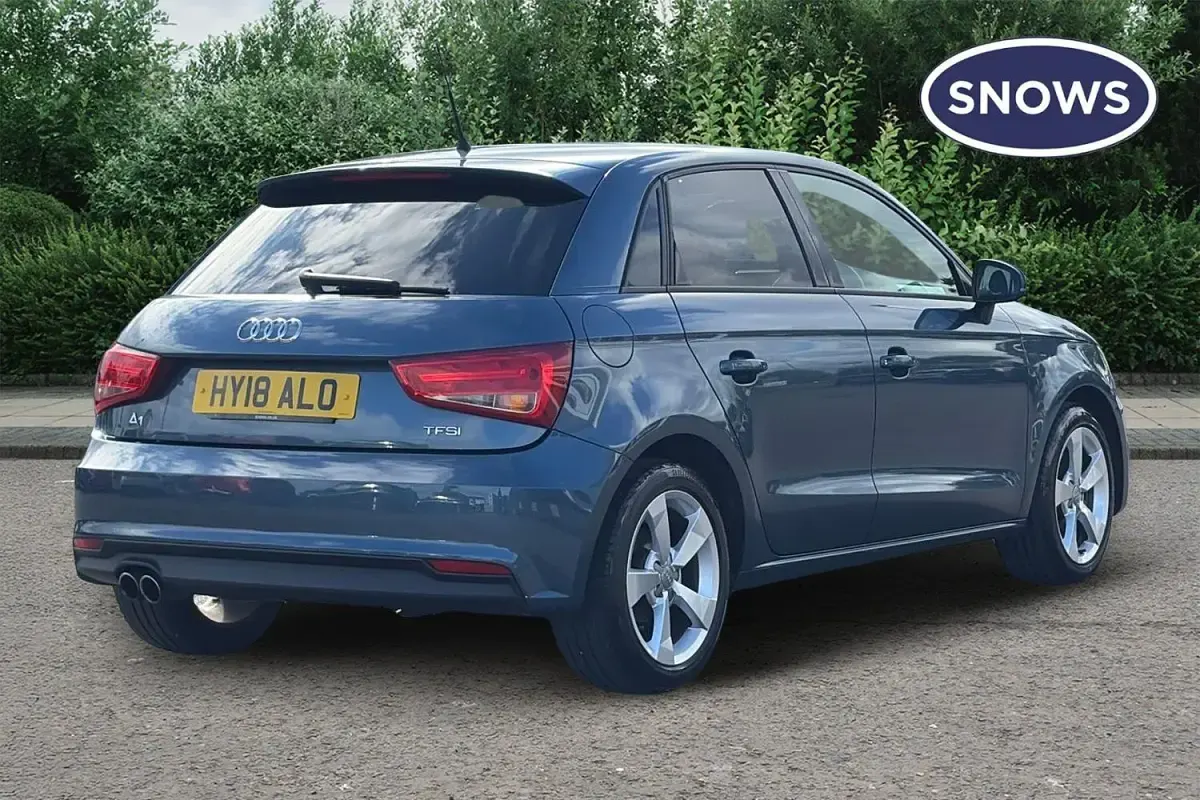 Used Audi A1 Sportback Sport 125 HP (91 kW) 2018 Blue Hatchback