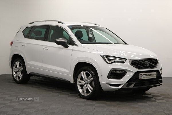 White Used 2021 Seat Ateca FR SUV | £19,995 (Fair price) - Image 1/4