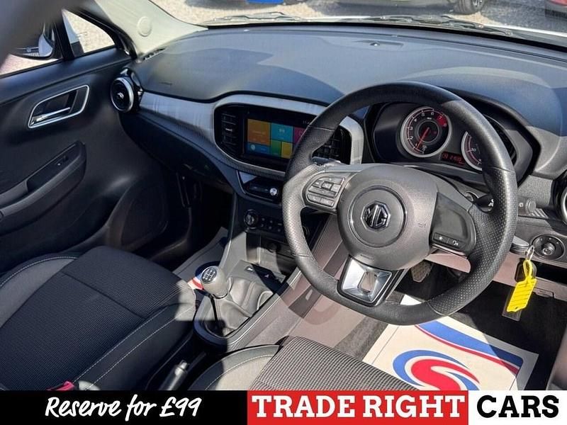 Used MG MG3 Excite 106 HP (77 kW) 2022 White Hatchback