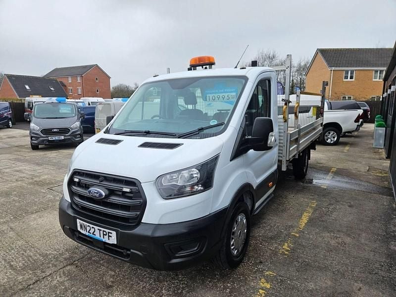 Begagnad Ford Transit 130 HK (95 kW) 2021 Vit Cab