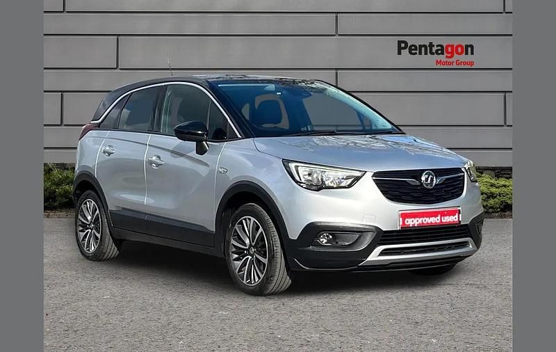 Used Vauxhall Crossland X Elite 130 HP (95 kW) 2019 Silver SUV