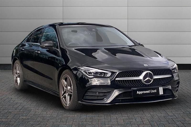 Black Used 2022 Mercedes CLA250 AMG Line Premium Plus Sedan | £28,150 (Fair price) - Image 1/4