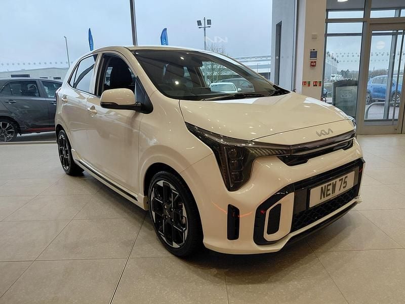 New Kia Picanto GT-Line 2026 Clear white Hatchback