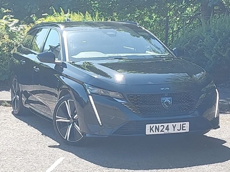 Black Used 2024 Peugeot 308 GTi Estate | £23,698 (Fair price) - Image 1/4