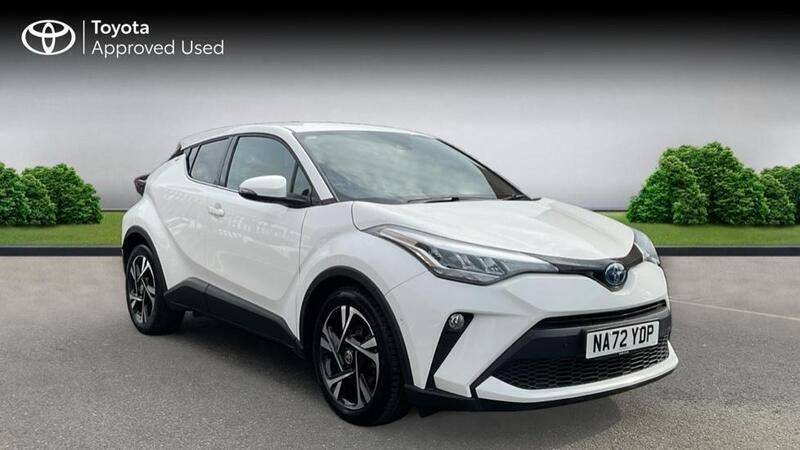 White Used 2023 Toyota C-HR Design SUV | £19,865 (Fair price) - Image 1/4