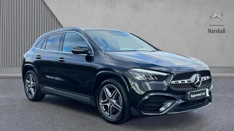 Used Mercedes GLA200 AMG Line Premium 163 HP (119 kW) 2023 Cosmos black metallic SUV