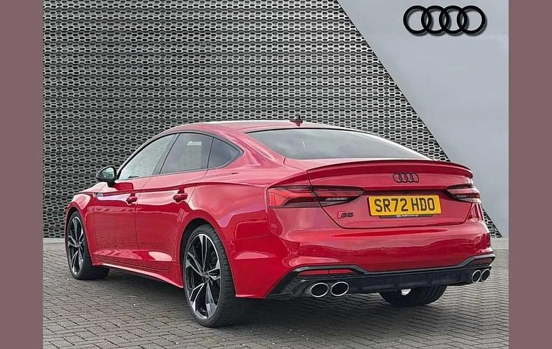 Used Audi S5 Black Edition 336 HP (247 kW) 2023 Red Coupe
