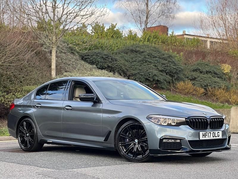 Blue Used 2017 BMW 540 M Sport Sedan | £17,995 (Fair price) - Image 1/4