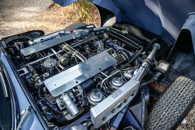 Used Jaguar E-Type 1974 Blue Cabriolet
