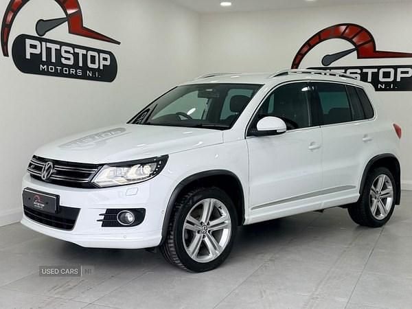 Used VW Tiguan R-line Edition 150 HP (110 kW) 2016 White SUV