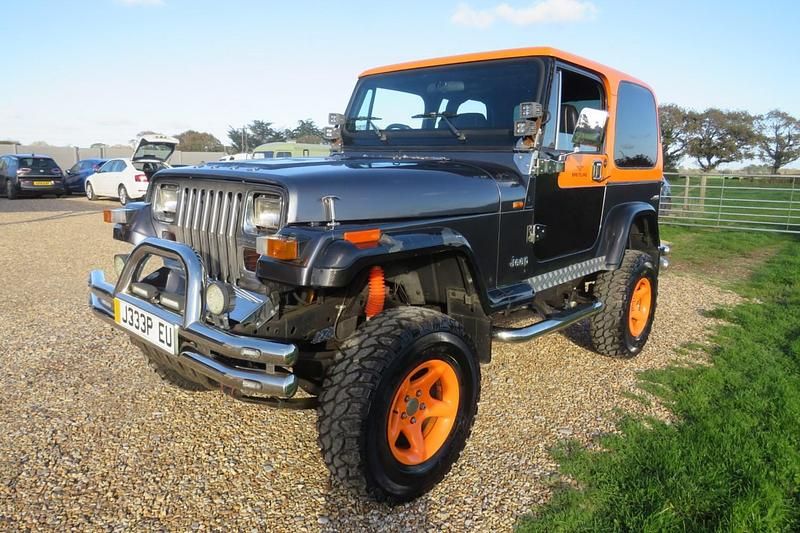 Used Jeep Wrangler 1996 Black SUV