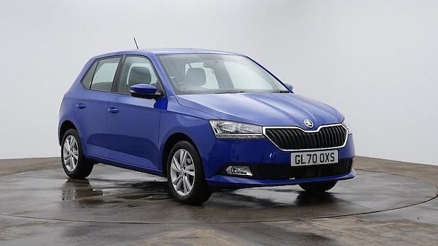 Energy blue Used 2020 Skoda Fabia SE Hatchback | £10,995 (Fair price) - Image 1/4