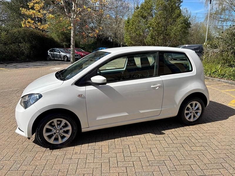 Begagnad Seat Mii 60 HK (44 kW) 2014 Vit Halvkombi