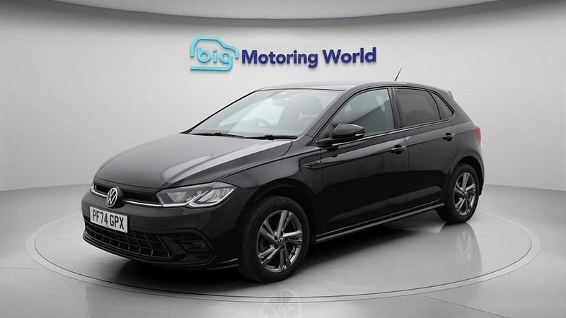 Used VW Polo R-line 115 HP (84 kW) 2024 Black Hatchback