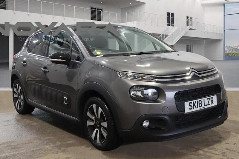 Used Citroën C3 Flair 110 HP (80 kW) 2018 Grey Hatchback