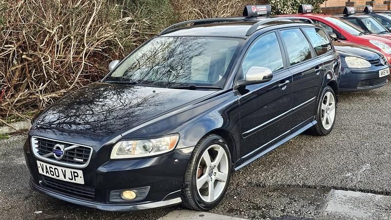 Used Volvo V50 R-Design 109 HP (80 kW) 2010 Black Estate