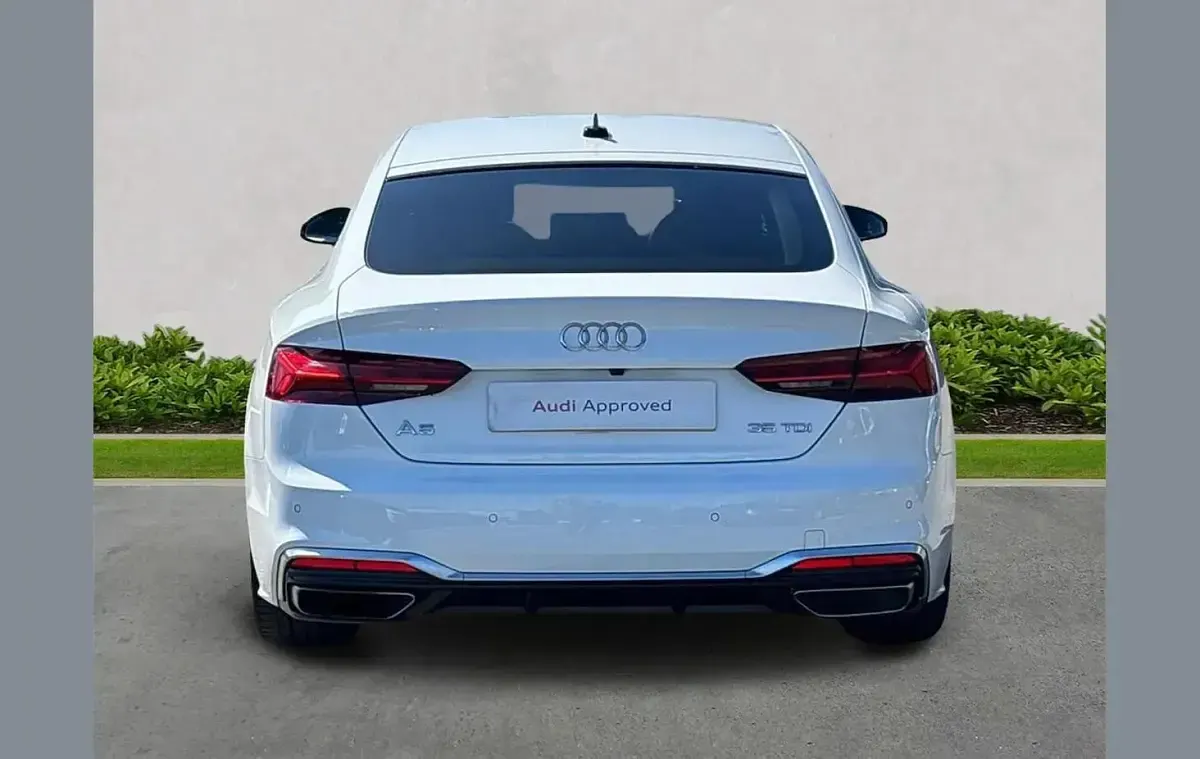 Used Audi A5 S-Line 161 HP (118 kW) 2023 White Coupe
