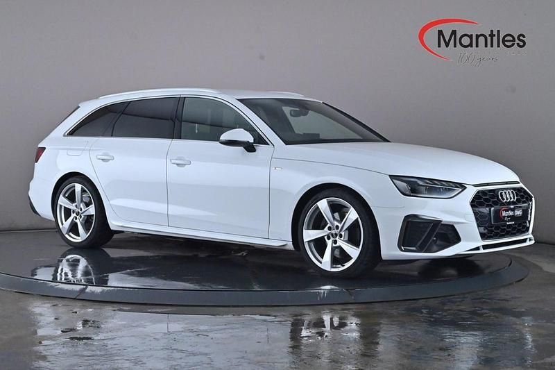 White Used 2023 Audi A4 S-Line Estate | £27,395 (Fair price) - Image 1/4