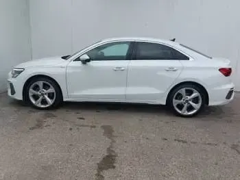 Used Audi A3 S-Line 150 HP (110 kW) 2024 White Sedan