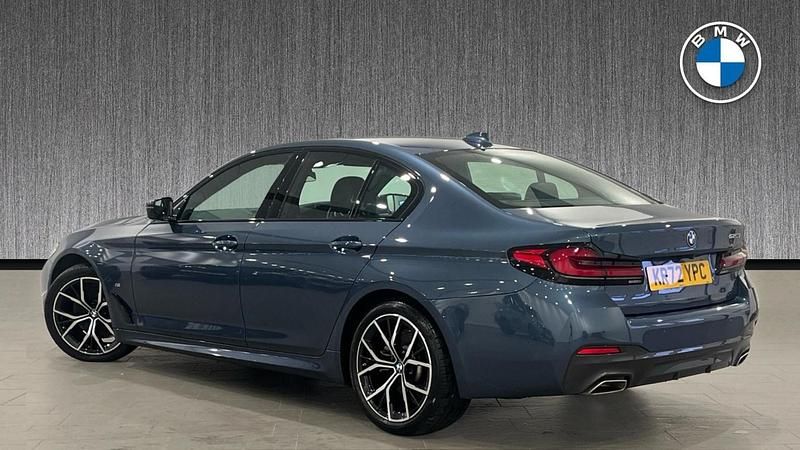 Used BMW 520 M Sport 181 HP (133 kW) 2023 Blue Sedan