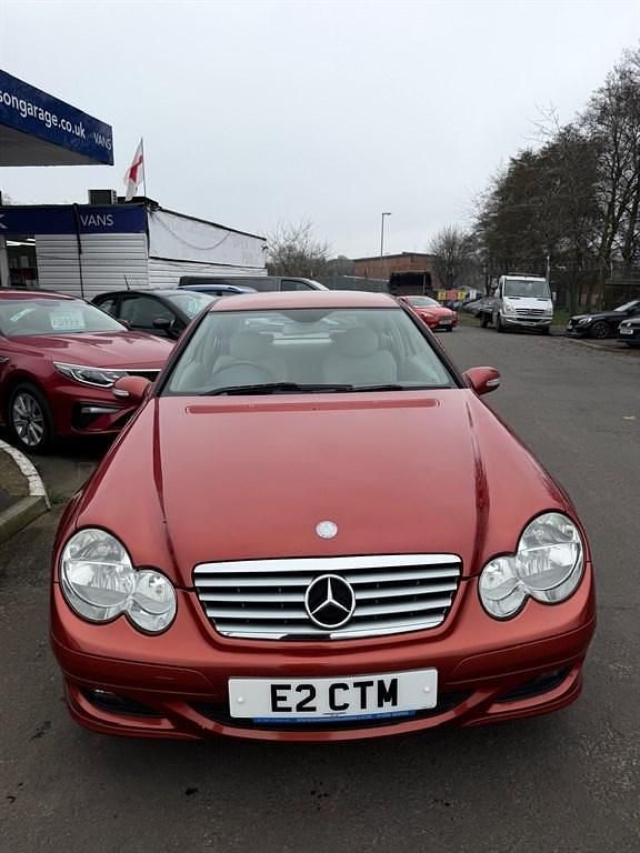 Used Mercedes C160 SE 2006 Orange Coupe
