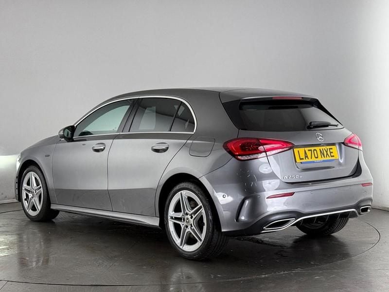 Used Mercedes A250 AMG Line Premium 218 HP (160 kW) 2021 Grey Hatchback