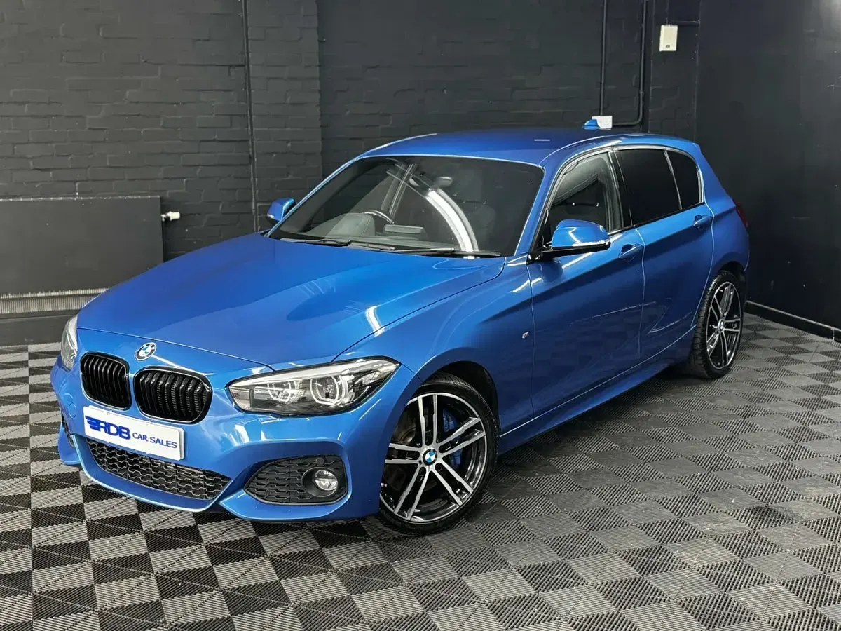 Used BMW 118 Efficient Dynamics 2018 Blue Hatchback