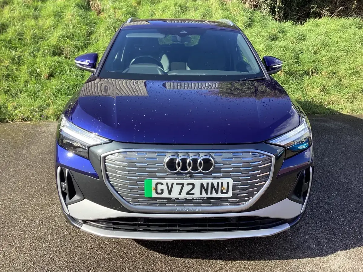 Gebraucht Audi Q4 e-tron S-Line 125 kW (170 PS) 2023 Blau SUV