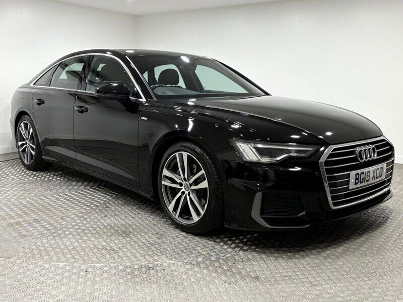 Black Used 2019 Audi A6 S-Line Sedan | £18,495 (Fair price) - Image 1/4