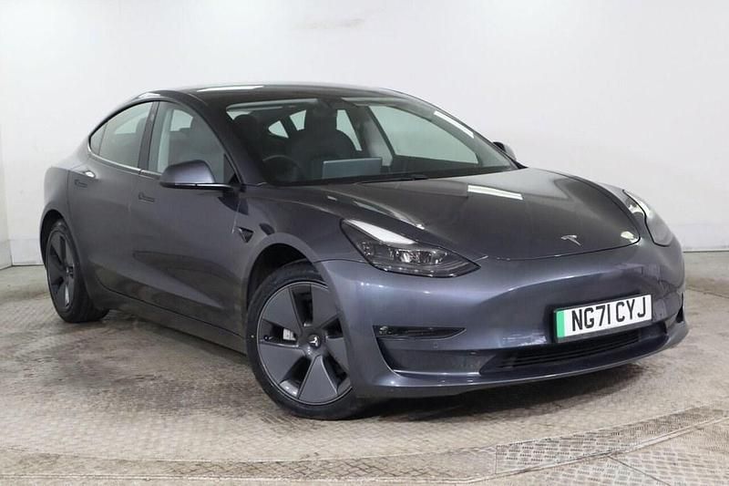 Grey Used 2021 Tesla Model 3 Long Range AWD Sedan | £17,475 (Fair price) - Image 1/1